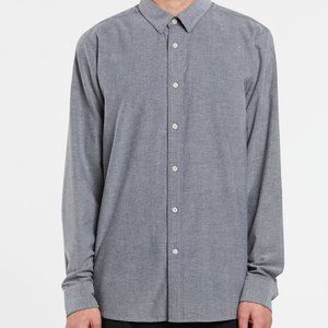 Volcome Oxford Stretch Long Sleeve Shirt